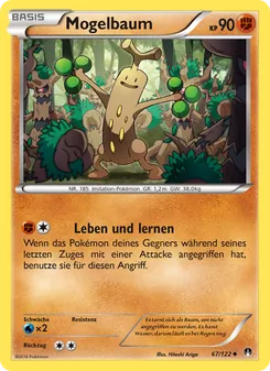 Mogelbaum, Karte 67 aus TURBOfieber