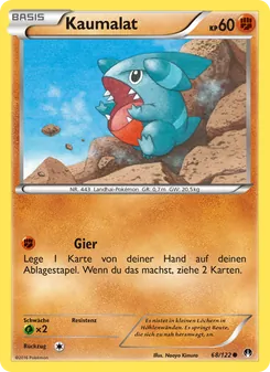 Kaumalat, Karte 68 aus TURBOfieber