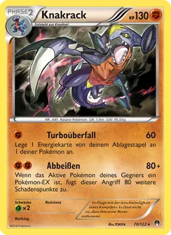 Knakrack, Karte 70 aus TURBOfieber