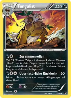 Tengulist, Karte 73 aus TURBOfieber
