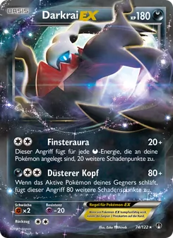 Darkrai EX, Karte 74 aus TURBOfieber