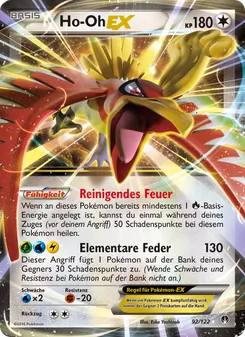 Ho-Oh EX, Karte 92 aus TURBOfieber