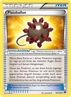 Platzballon, Karte 97 aus TURBOfieber