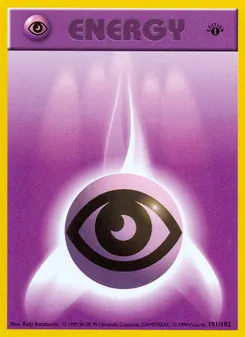 Psychic Energy, card 101 from Base Set
