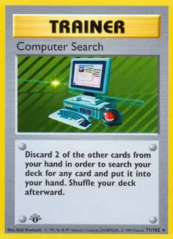 Computer Search, card 71 from Base Set