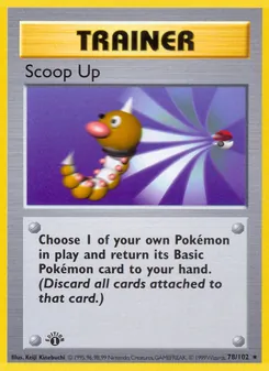 Scoop Up, card 78 from Base Set