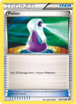 Potion, card 100 from Black & White