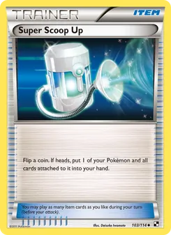Super Scoop Up, card 103 from Black & White