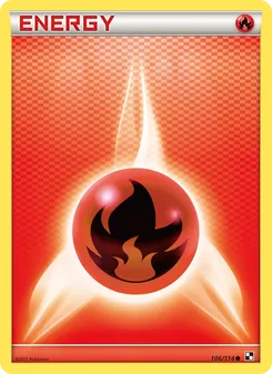 Fire Energy, card 106 from Black & White