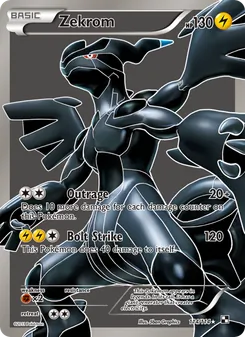 Zekrom, card 114 from Black & White