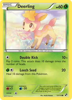 Deerling, card 13 from Black & White
