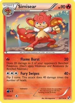 Simisear, card 22 from Black & White