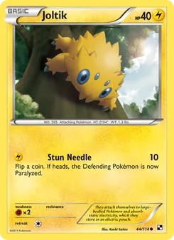 Joltik, card 44 from Black & White