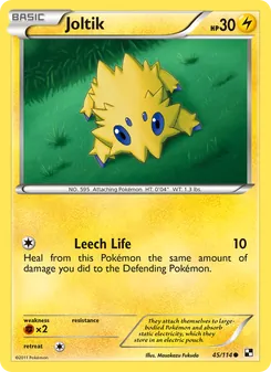 Joltik, card 45 from Black & White