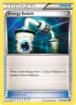 Energy Switch, card 94 from Black & White