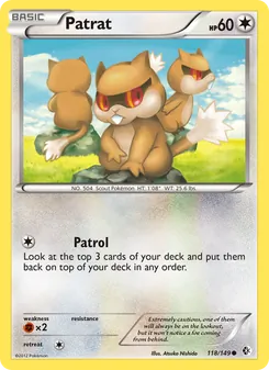 Patrat, card 118 from Boundaries Crossed