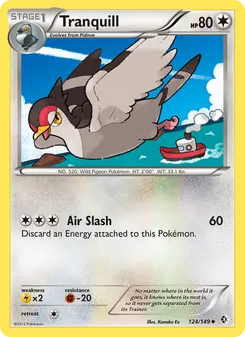 Tranquill, card 124 from Boundaries Crossed