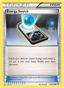 Energy Search, card 128 from Boundaries Crossed
