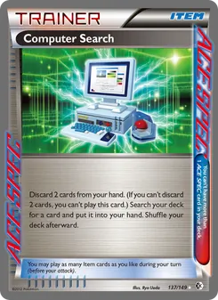 Computer Search, card 137 from Boundaries Crossed