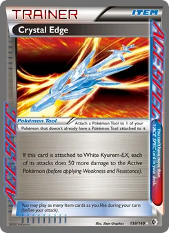 Crystal Edge, card 138 from Boundaries Crossed