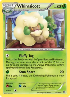 Whimsicott, card 15 from Boundaries Crossed