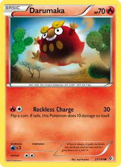 Darumaka, card 27 from Boundaries Crossed