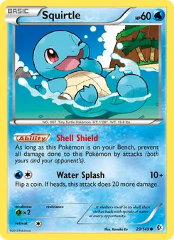 Squirtle, card 29 from Boundaries Crossed