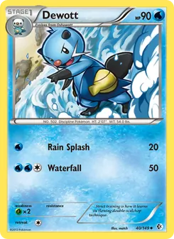 Dewott, card 40 from Boundaries Crossed