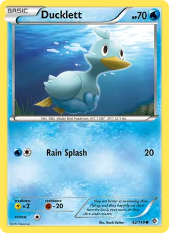 Ducklett, card 42 from Boundaries Crossed