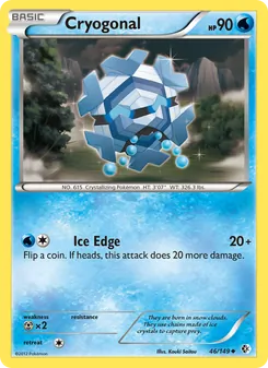Cryogonal, card 46 from Boundaries Crossed