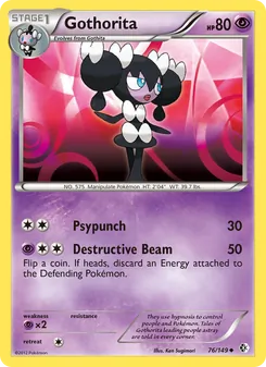 Gothorita, card 76 from Boundaries Crossed