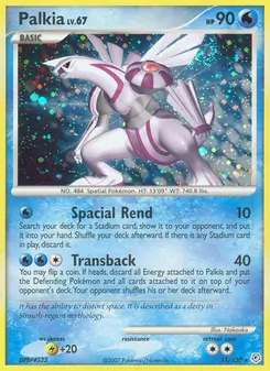 Palkia, Karte 11 aus Diamant & Perl