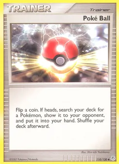 Pokéball, Karte 110 aus Diamant & Perl
