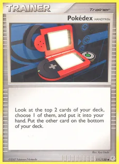 Pokédex HANDY910is, Karte 111 aus Diamant & Perl