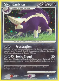 Skuntank, Karte 15 aus Diamant & Perl