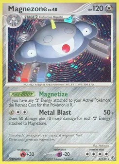 Magnezone, Karte 8 aus Diamant & Perl