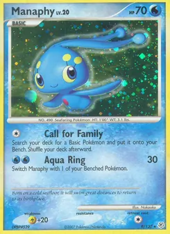Manaphy, Karte 9 aus Diamant & Perl