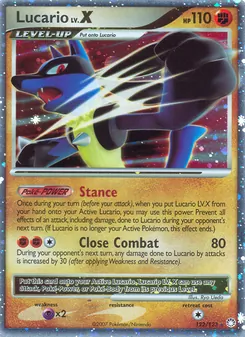 Lucario, Karte 122 aus Geheimnisvolle Schätze
