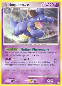 Nidoqueen, Karte 31 aus Geheimnisvolle Schätze