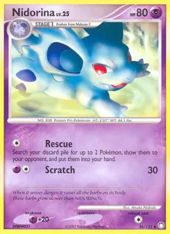 Nidorina, Karte 56 aus Geheimnisvolle Schätze