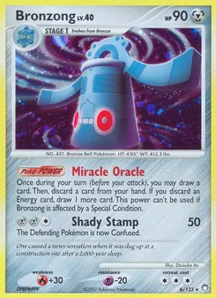 Bronzong, Karte 6 aus Geheimnisvolle Schätze