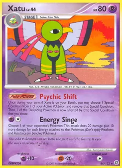 Xatu, Karte 44 aus Rätselhafte Wunder