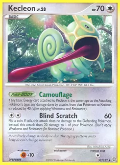 Kecleon, Karte 52 aus Rätselhafte Wunder