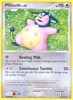 Miltank, Karte 55 aus Rätselhafte Wunder