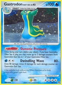 Gastrodon Östliches Meer, Karte 8 aus Rätselhafte Wunder