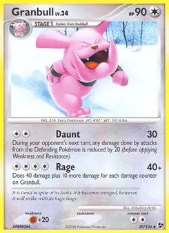 Granbull, Karte 39 aus Epische Begegnungen