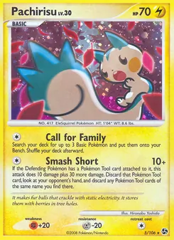 Pachirisu, Karte 5 aus Epische Begegnungen