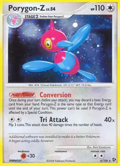 Porygon-Z, Karte 6 aus Epische Begegnungen