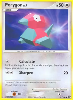 Porygon, Karte 81 aus Epische Begegnungen