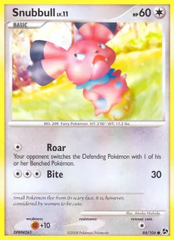 Snubbull, Karte 84 aus Epische Begegnungen